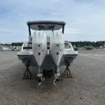 Twin Mercury 300 Verado engines with joystick docking