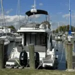 Beneteau Antares 11 Fly cockpit and L-shaped seating