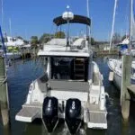 Beneteau Antares 11 Fly flybridge with helm station