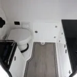 Oversize bathroom in the Monterey 30 Elite