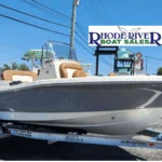 Side profile of Pioneer 180 Islander center console boat in Edgewater MD