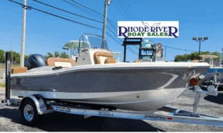 Side profile of Pioneer 180 Islander center console boat in Edgewater MD