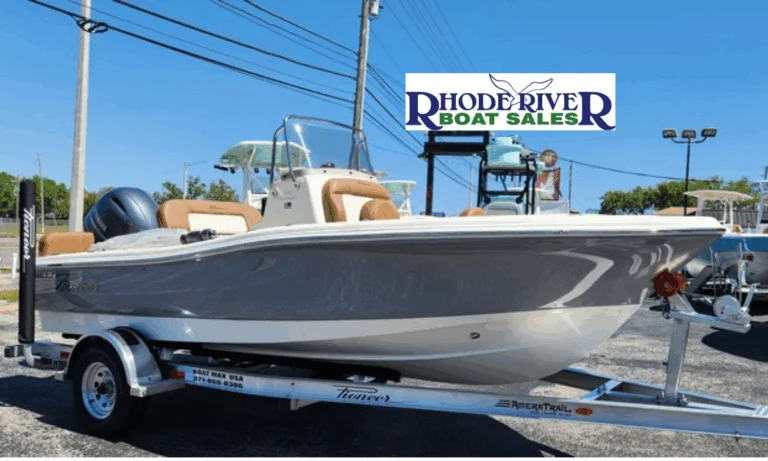 Side profile of Pioneer 180 Islander center console boat in Edgewater MD
