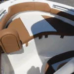 Spacious bow area on the Pioneer 202 Islander center console boat