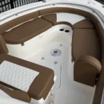 Spacious bow seating layout on 2026 Pioneer 222 Islander