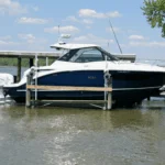 Sea Ray 320 Sundancer Coupe with twin Mercury 350 Verado engines