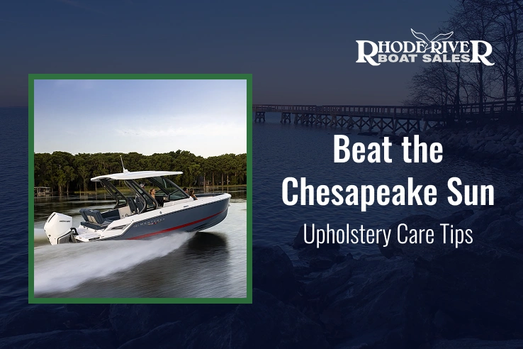 Close-up shot of a Monterey boat in Maryland.